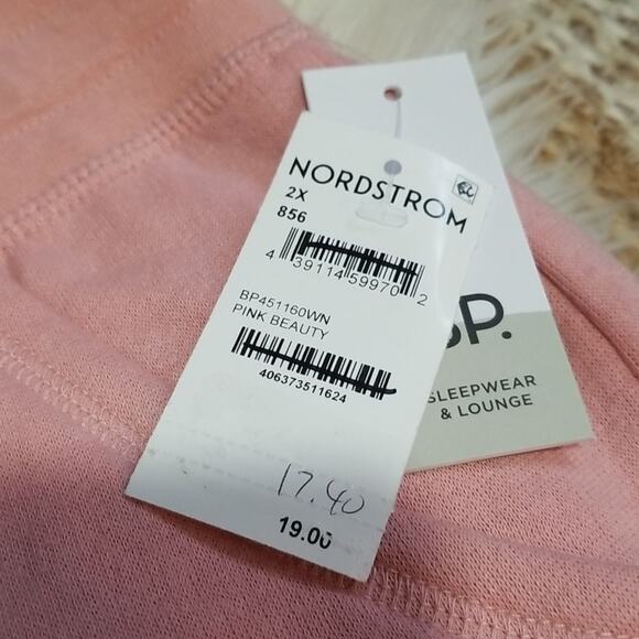 NWT BP Pink Pull On Lounge Shorts - Picture 3 of 9